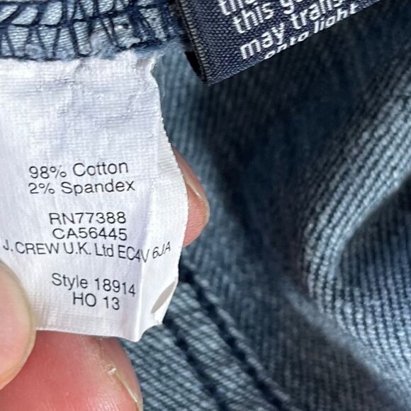 J. Crew Toothpick Skinny Ankle Jeans Sz 28 - Picture 6 of 13